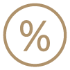 tax percentage icon