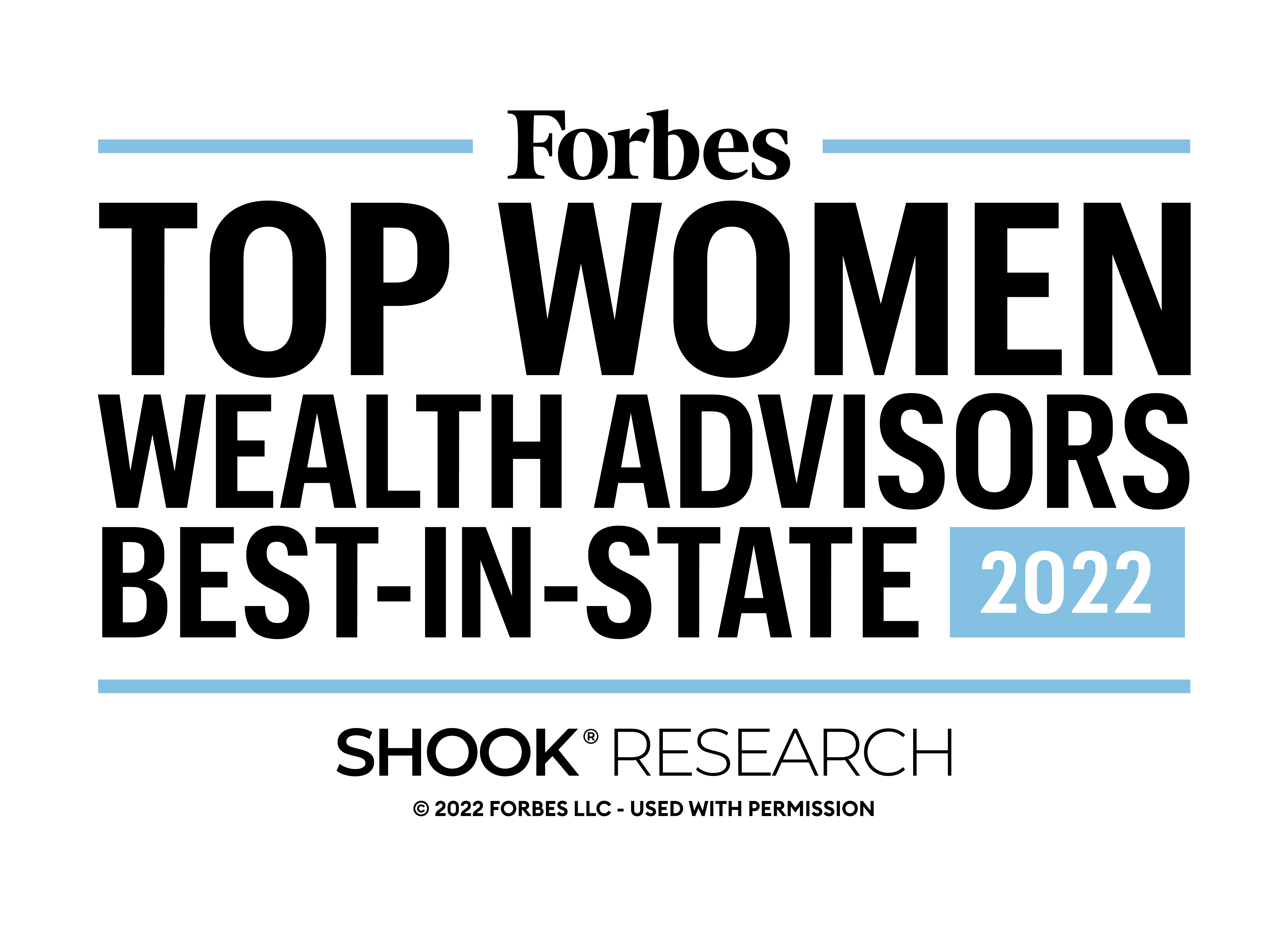 Forbes Top Women Wealth Advisors best-in-state 2022