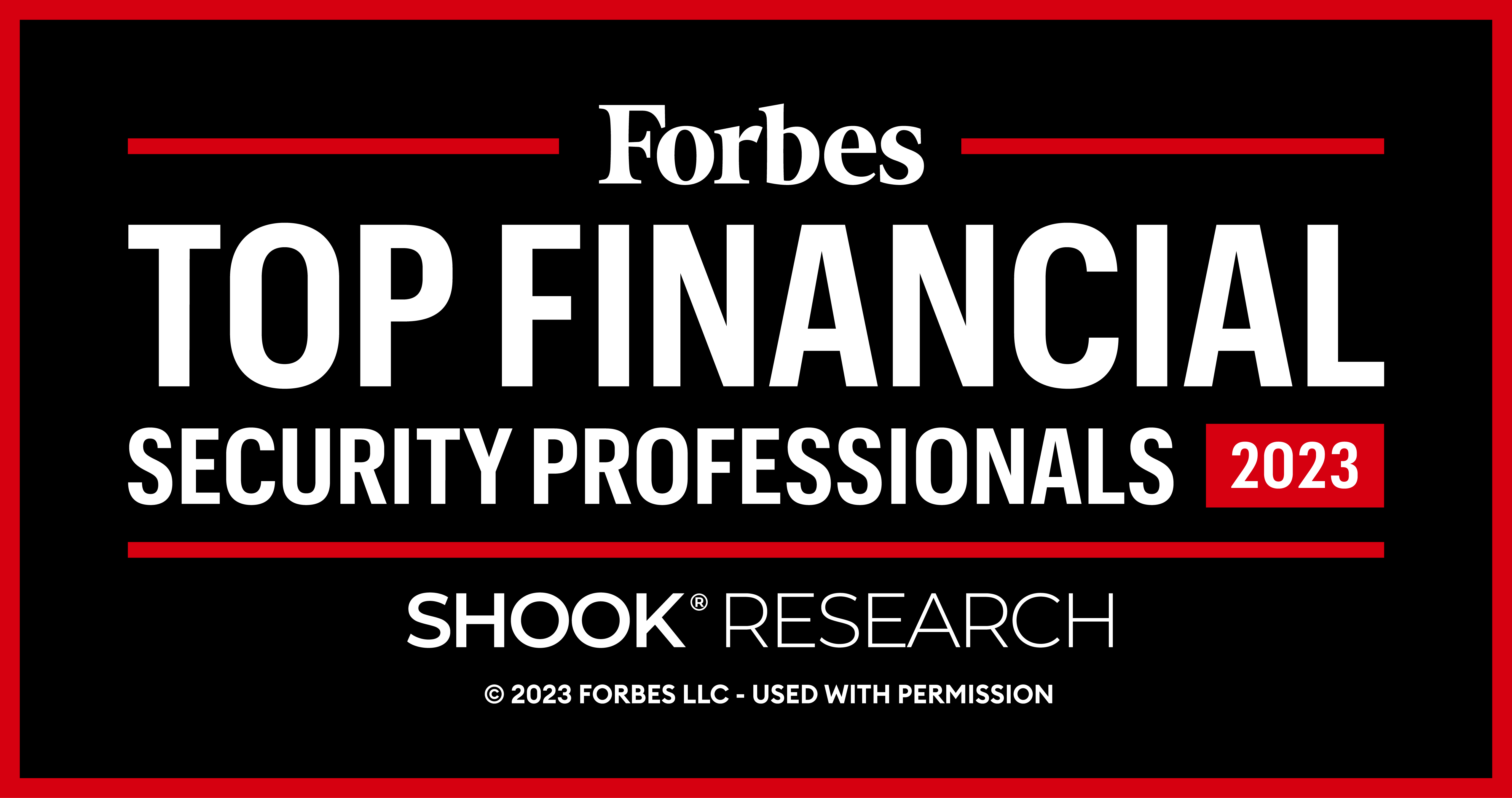 Forbes Top 100 Financial Security Professionals 2023