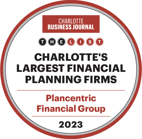 Charlotte Business Journal Charlotte's Largest Financial Planning Firms 2023 Award