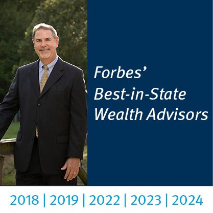 Image of Stephen Huggins Forbes' Best-in-State Wealth Advisors 2018 | 2019 | 2022 | 2023 | 2024