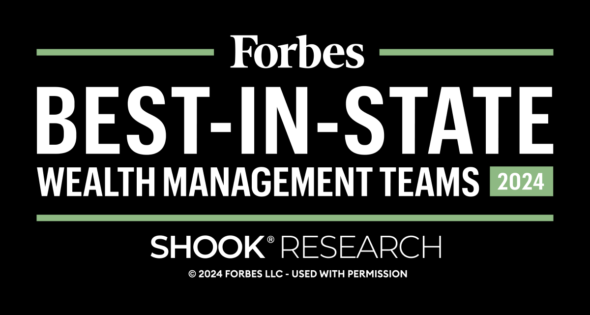 Forbes Best-in-State Wealth Management Teams 2024. Shook Research.