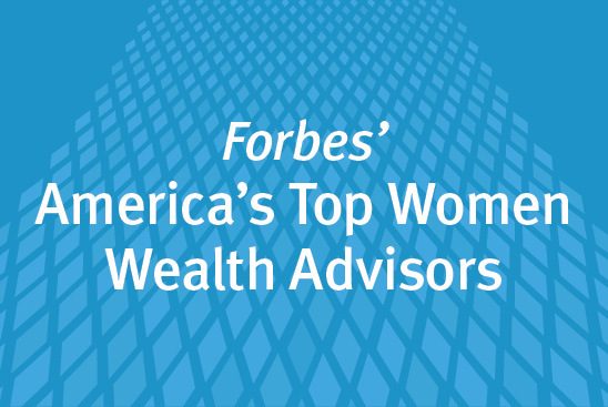 Forbes' America's Top Women Wealth Advisors award badge