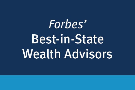 Forbes' Best-in-State Wealth Advisors award badge
