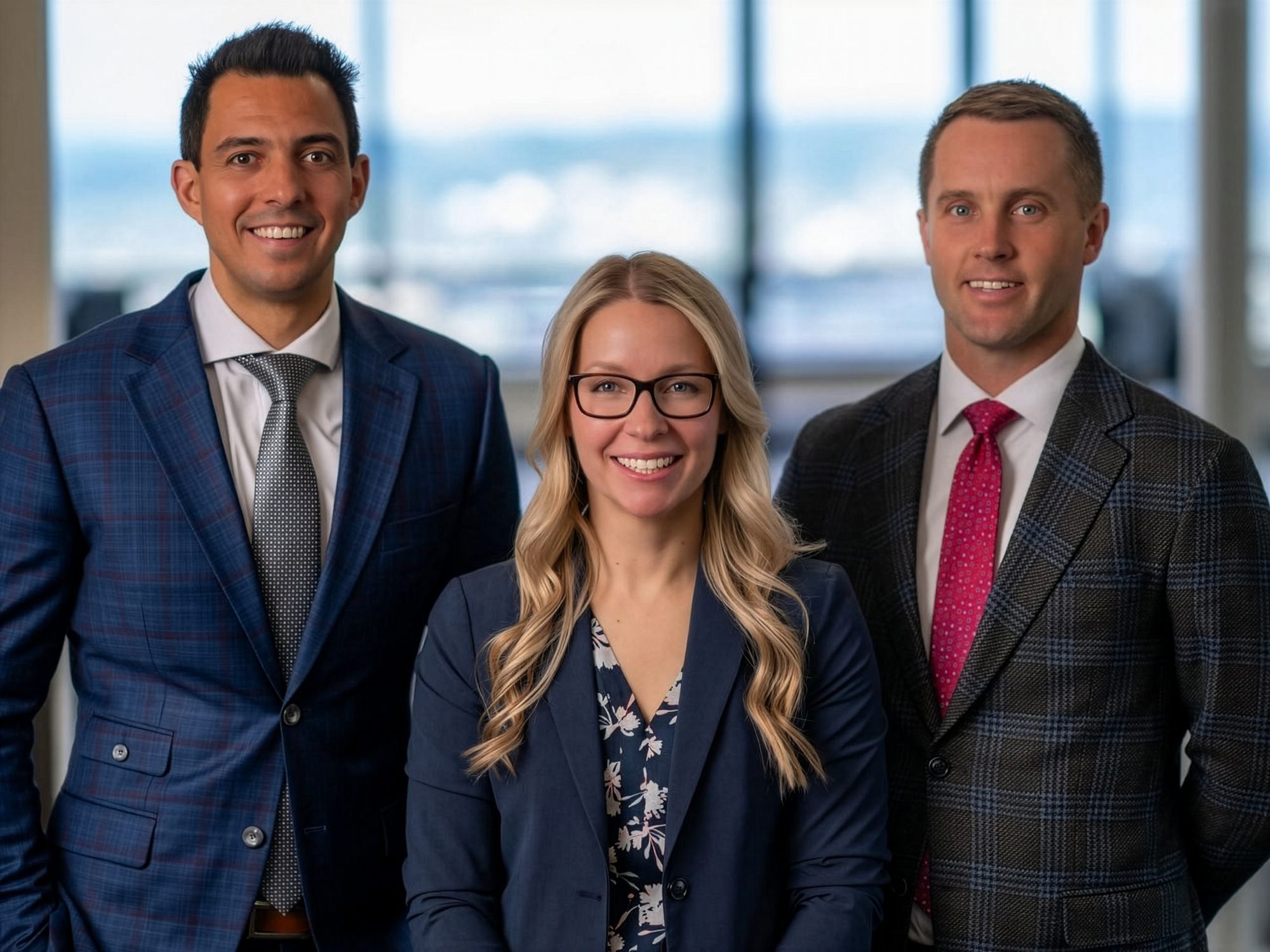 group image of Tom Awadalla; Leigh Anne Gage; and Thomas Lieser, Jr.