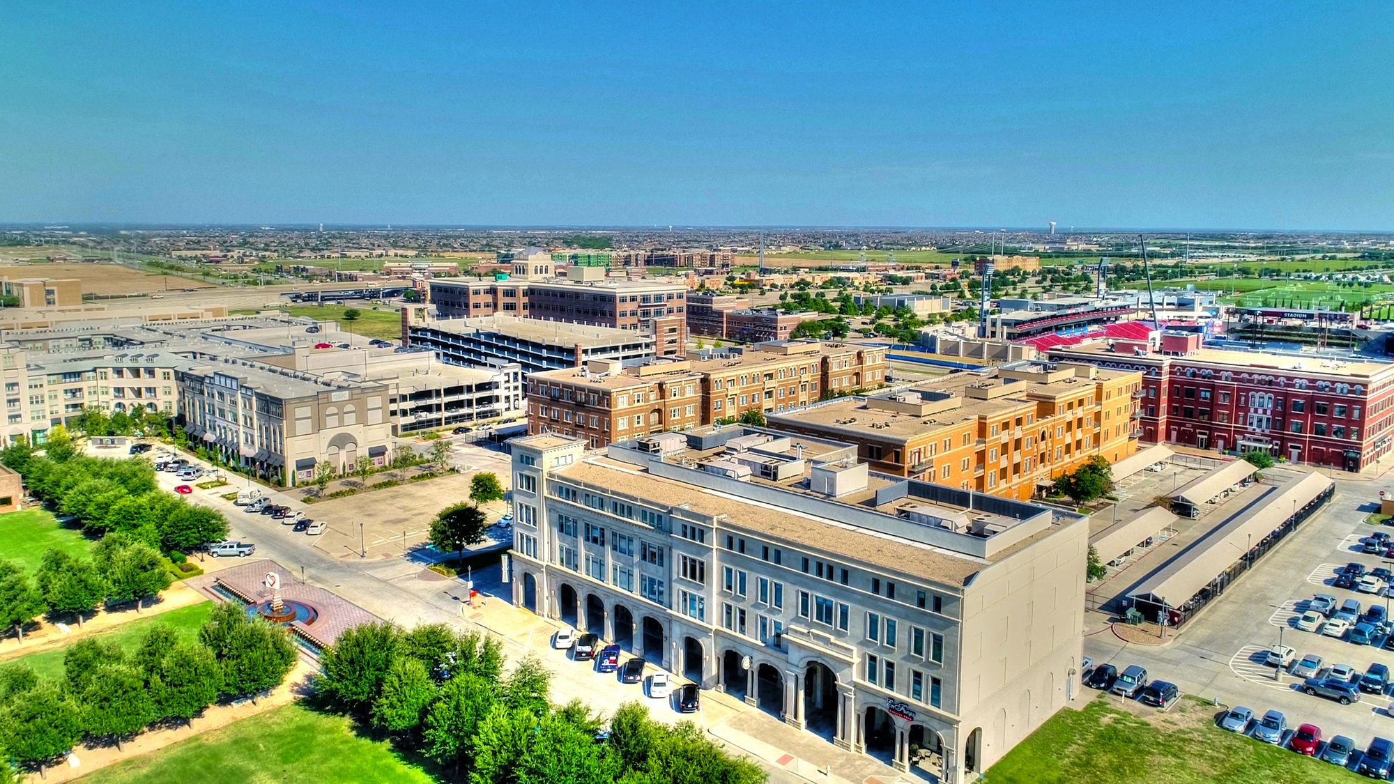 Frisco aerial shot