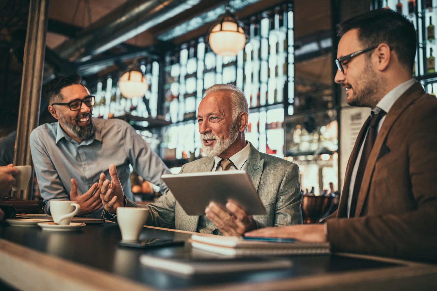 Business Owner in a meeting